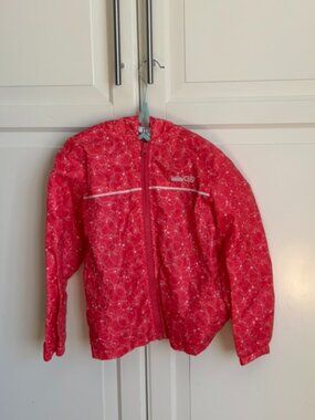 🌧️💚 Lil G by Groggy Raincoat/Windbreaker – Kids Size 6 💚🌧️
